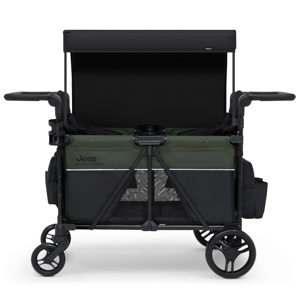 Two-seater baby carriage